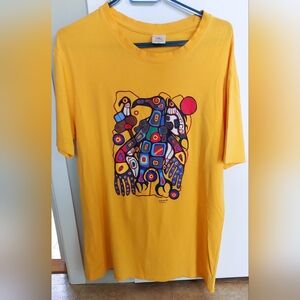 T-shirt Norval Morrisseau Man Changing into Thunderbird Art Oscardo M